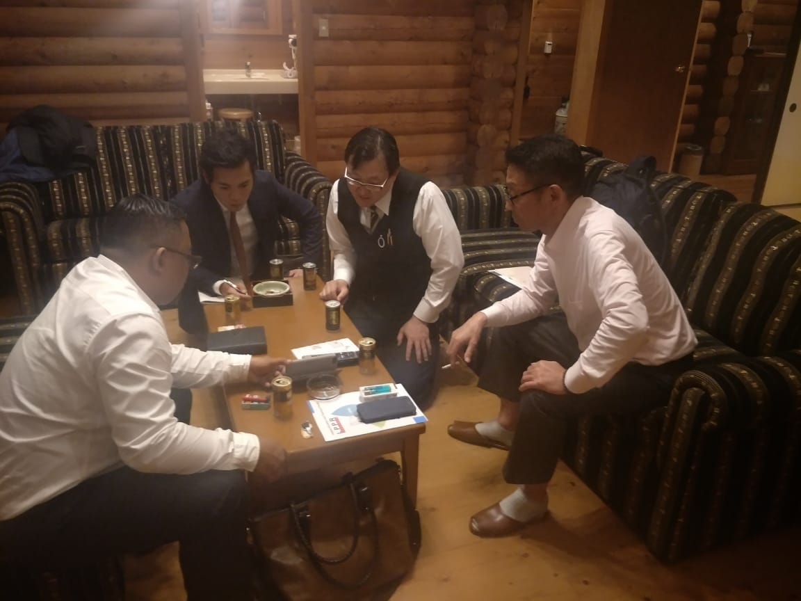 Kunjuangan ke perusahaan jepang