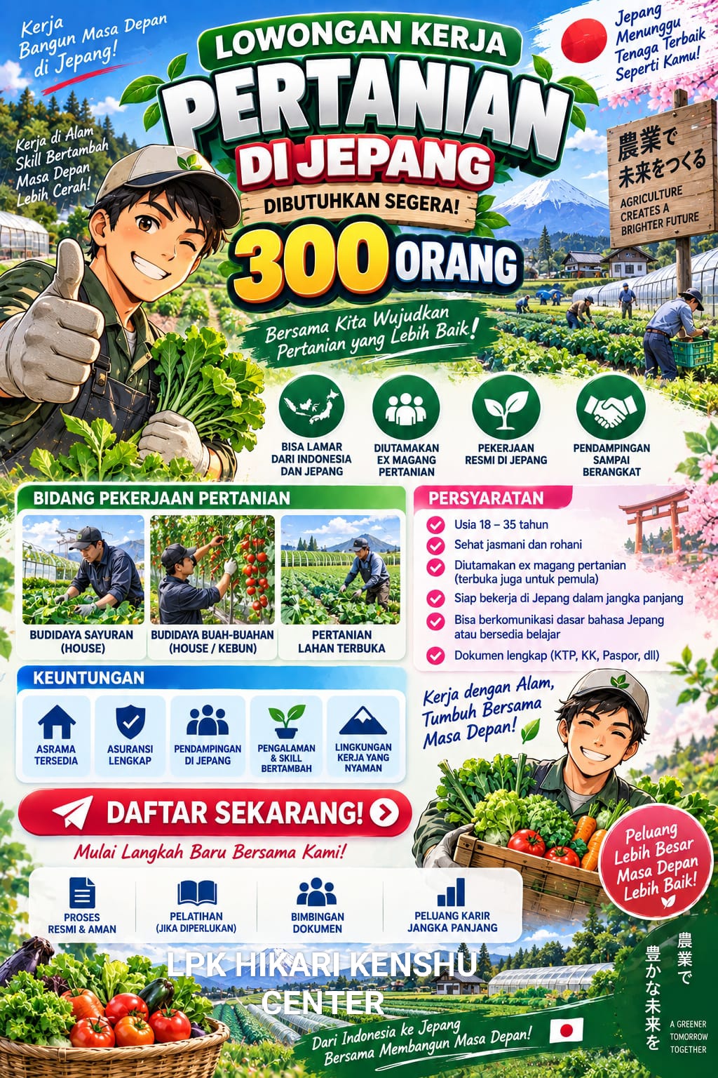 TERSEDIA JOB PERTANIAN